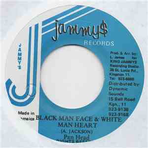 Pan Head - Black Man Face & White Man Heart