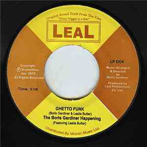 The Boris Gardiner Happening - Every Nigger Is A Star / Ghetto Funk