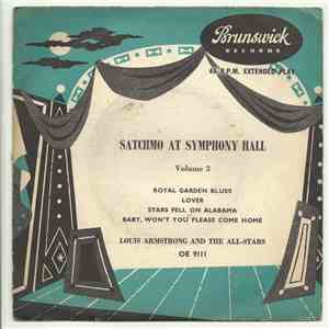 Louis Armstrong And His All-Stars - Satchmo At Symphony Hall Volume 3