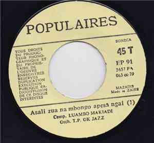 Orchestre T.P.O.K. Jazz - Asali Zua Na Mbongo Apesa Ngai