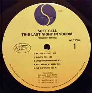 Soft Cell - This Last Night In Sodom