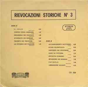 Various - Rievocazioni Storiche N° 3
