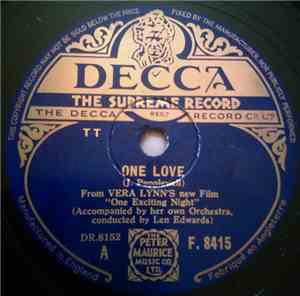 Vera Lynn - One Love / I'm Sending My Blessings