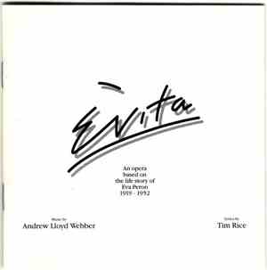 Andrew Lloyd Webber, Tim Rice - Evita