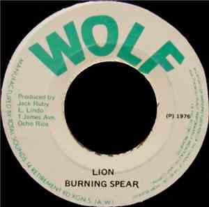 Burning Spear And The Black Disciples - Lion