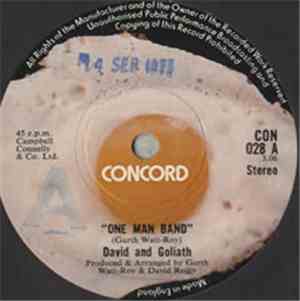 David And Goliath - One Man Band