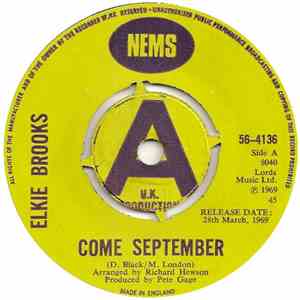 Elkie Brooks - Come September