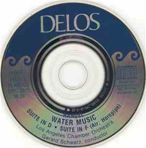 Handel - Los Angeles Chamber Orchestra, Gerard Schwarz - Water Music