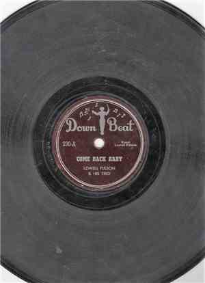 Lowell Fulson And His Trio - Come Back Baby / Country Boy