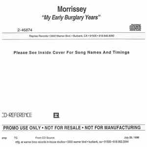 Morrissey - My Early Burglary Years