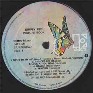 Simply Red - Picture Book