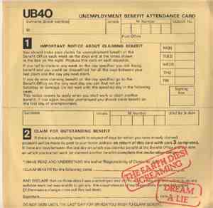 UB40 - The Earth Dies Screaming / Dream A Lie