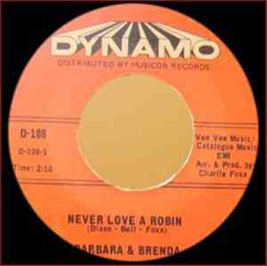 Barbara And Brenda - Never Love A Robin / Sally's Party