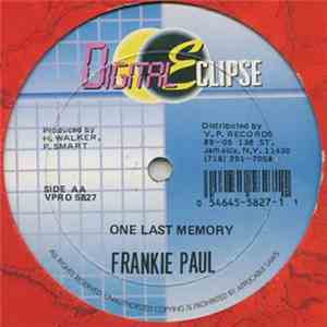Frankie Paul / Mikey Spice - One Last Memory