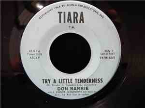Don Barrie - Try A Little Tenderness