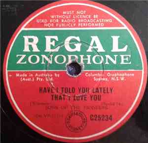 The Sons Of The Pioneers - Have I Told You Lately That I Love You / A Penny For Your Thoughts