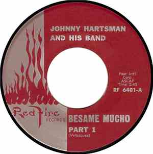 Johnny Hartsman And His Band - Bésame Mucho / P 1/2