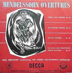 Mendelssohn - Vienna Philharmonic Orchestra - Carl Schuricht - Mendelssohn Overtures