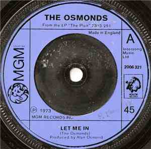 The Osmonds - Let Me In
