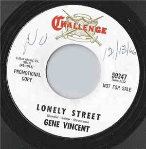 Gene Vincent - Lonely Street / I've Got My Eyes On You