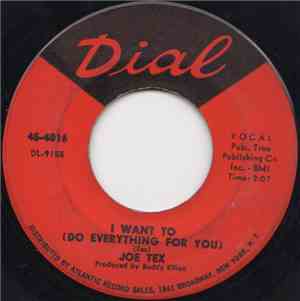 Joe Tex - I Want To (Do Everything For You) / Funny Bone
