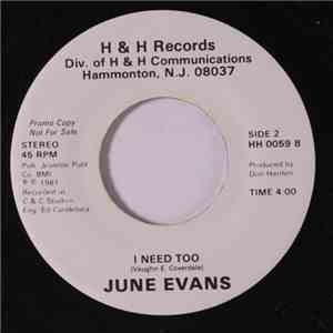 June Evans - Love Is Finally Mine
