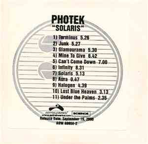 Photek - Solaris
