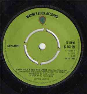 Sunshine  - When Will I See The Light