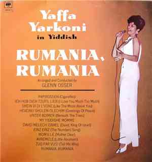 Yaffa Yarkoni - Rumania, Rumania