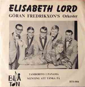 Elisabeth Lord - Tamborito I Panama / Nå´nting Att Tänka På