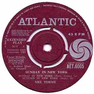 Mel Tormé - Sings Sunday In New York And Other Songs About New York