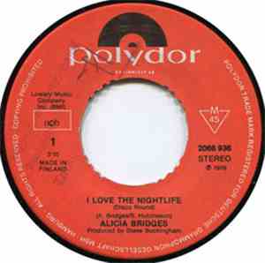 Alicia Bridges - I Love The Nightlife (Disco Round)