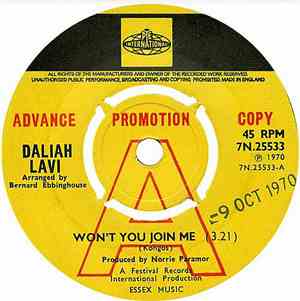 Daliah Lavi - Won't You Join Me