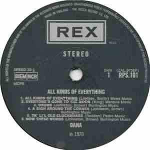 Dana  - All Kinds Of Everything