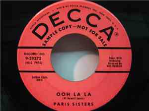 The Paris Sisters - Ooh La La / Whose Arms Are You Missing
