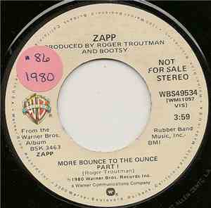 Zapp - More Bounce To The Ounce