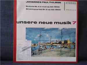Johannes Paul Thilman - Sinfonie Nr. 4 d-moll op. 64 / Streichquartett Nr. 2 op. 62