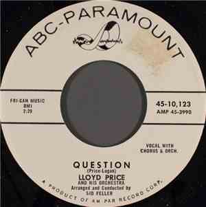 Lloyd Price And His Orchestra - Question