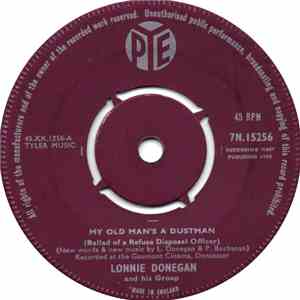 Lonnie Donegan And His Group - My Old Man's A Dustman (Ballad Of A Refuse Disposal Officer)