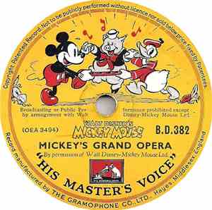 Unknown Artist - Mickey's Grand Opera / The Orphan's Benefit