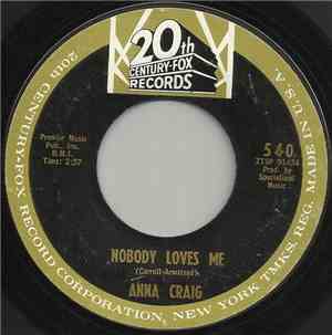 Anna Craig - Nobody Loves Me / Can't Beat Love