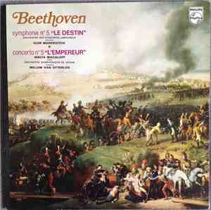 Beethoven, Igor Markevitch, Orchestre Des Concerts Lamoureux, Nikita Magaloff, Willem Van Otterloo, Orchestre Symphonique De Vienne - Symphonie N° 5 