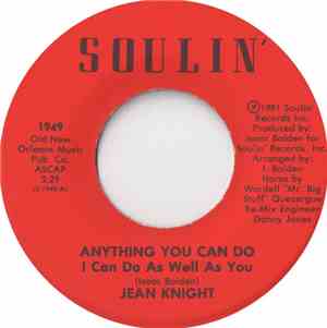 Jean Knight - Anything You Can Do (I Can Do As Well As You)