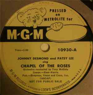 Johnny Desmond, Patsy Lee - Chapel Of The Roses / Forever And Always