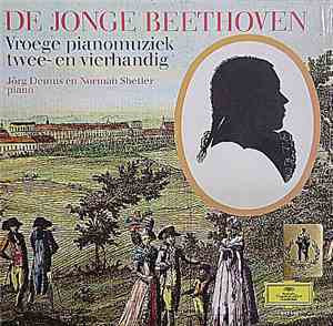 Jörg Demus, Norman Shetler / Ludwig Van Beethoven - De Jonge Beethoven: Vroege Pianomuziek Twee- En Vierhandig / Le Jeune Beethoven: Premières Oeuvres Pour Piano À Deux Et À Quatre Mains