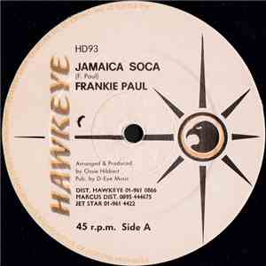 Frankie Paul - Jamaica Soca / Sampson And Paul