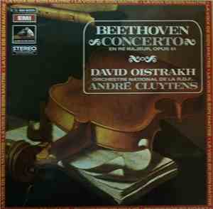 L. van Beethoven - David Oistrakh, Orch. National De La Radiodiffusion Française, André Cluytens - Concerto En Ré Majeur Op. 61 Pour Violon Et Orchestre