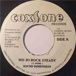 Sound Dimension - Mo Jo Rock Steady / Mo Jo Version