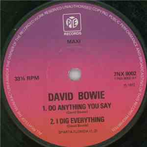 David Bowie - Do Anything You Say