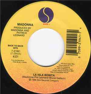 Madonna - La Isla Bonita / Open Your Heart